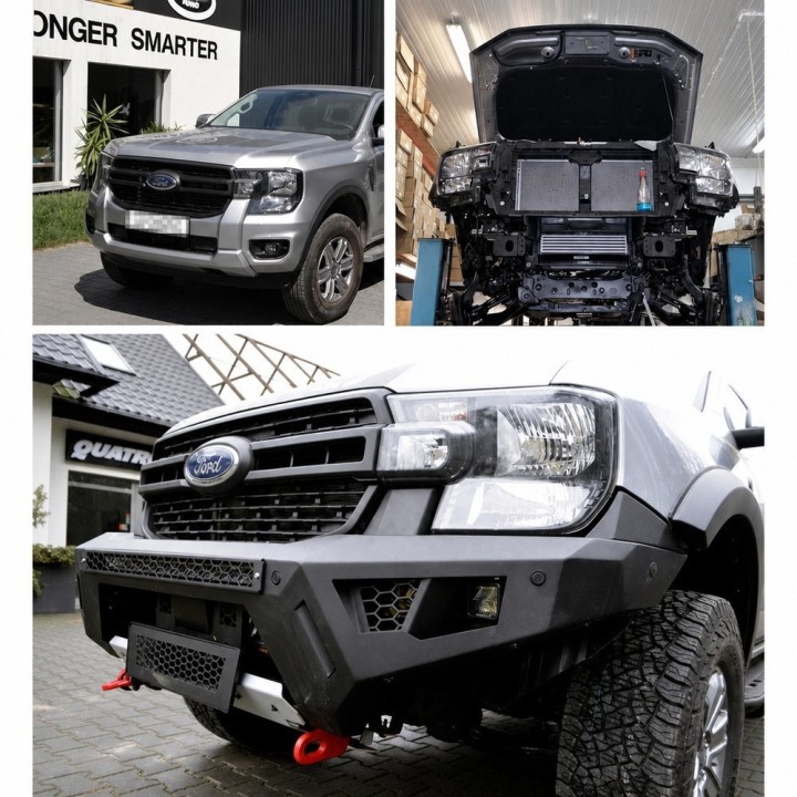 Stalowy przedni zderzak - RAID BAR ironman 4x4 BBR110