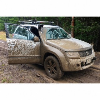 Snorkel Snakeman 4WD prawa strona Suzuki Grand Vitara SNSV6
