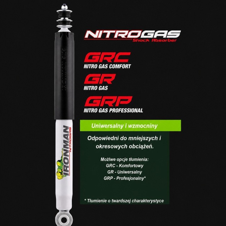 Amortyzator tylny Ironman 4x4 Nitro Gas Comfort 12095GRC