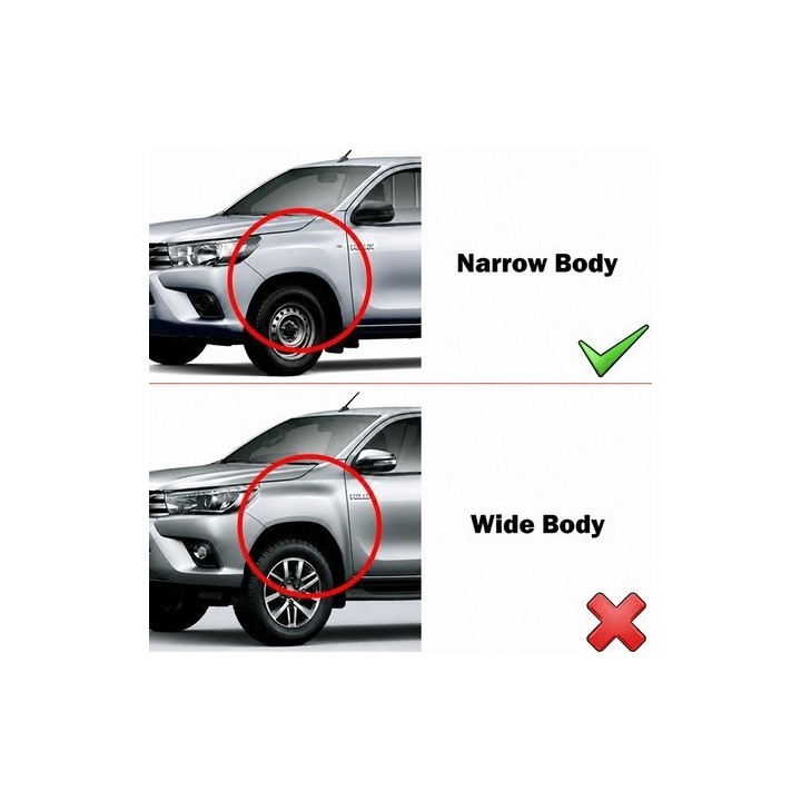 Snorkel wlot powietrza Snakeman 4WD Toyota Hilux Revo SNSTRV