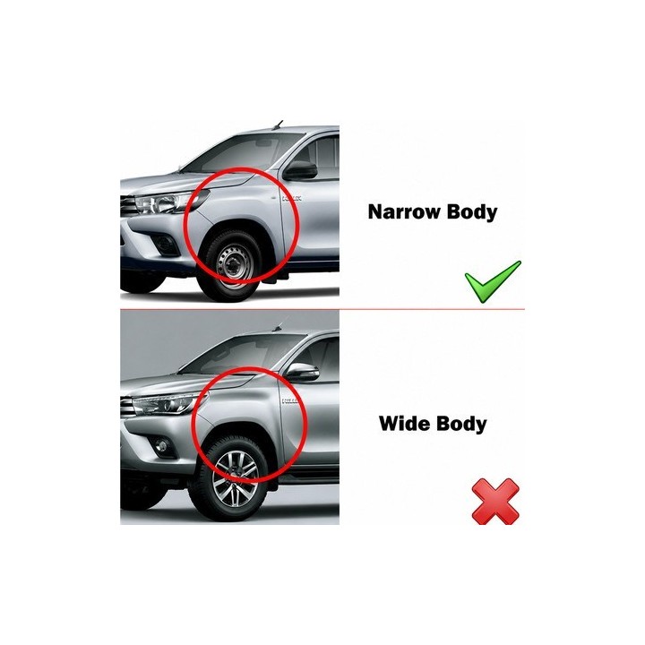 Snorkel wlot powietrza Snakeman 4WD Toyota Hilux Revo SNSTRV