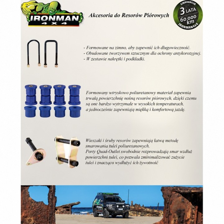 Mocowanie Ironman 4x4 Isuzu D-Max Isuzu D-Max 1152K
