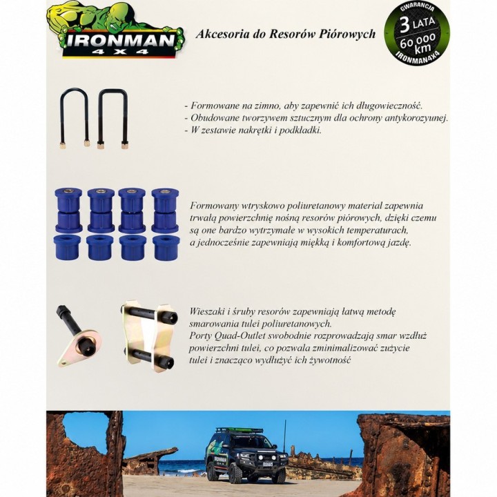 Resor Ironman 4x4 Nissan Navara D40 Nissan Navara D40 437UBK