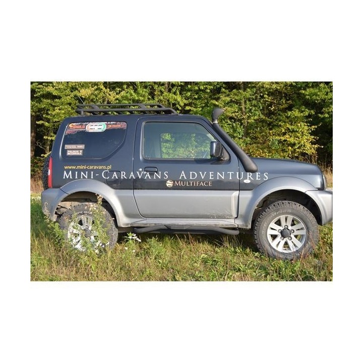 Bagażnik aluminiowy z relingami Snakeman 4WD SNR01