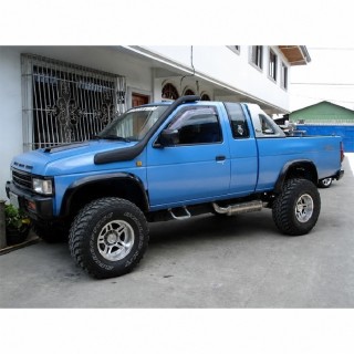 Snorkel Snakeman 4WD lewa strona Nissan Navara D21 SNSD21A