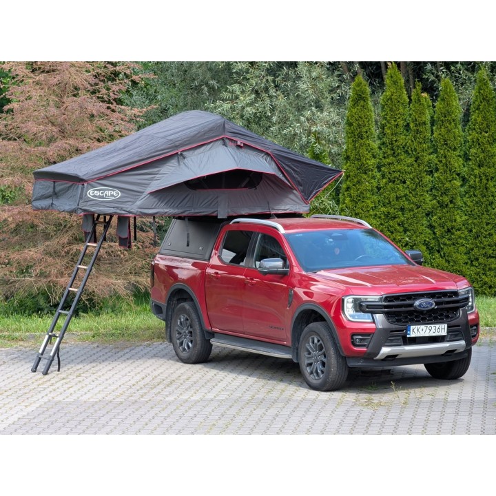 Namiot dachowy Escape INDIANA 140 cm LONG szary | Szekla4x4