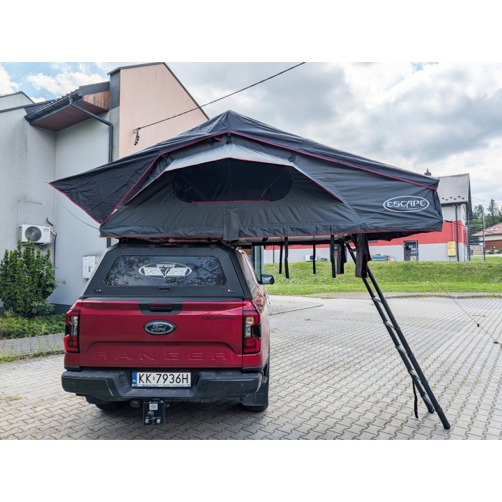 Namiot dachowy Escape INDIANA 140 cm LONG szary | Szekla4x4