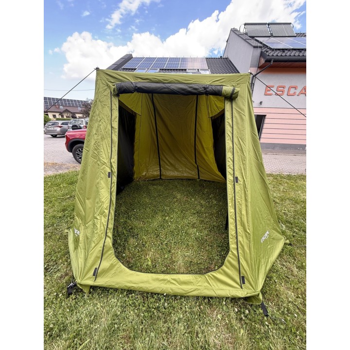 Przedsionek do namiotu dachowego Escape HYBRID 160 cm Zielony - ujęcie 5