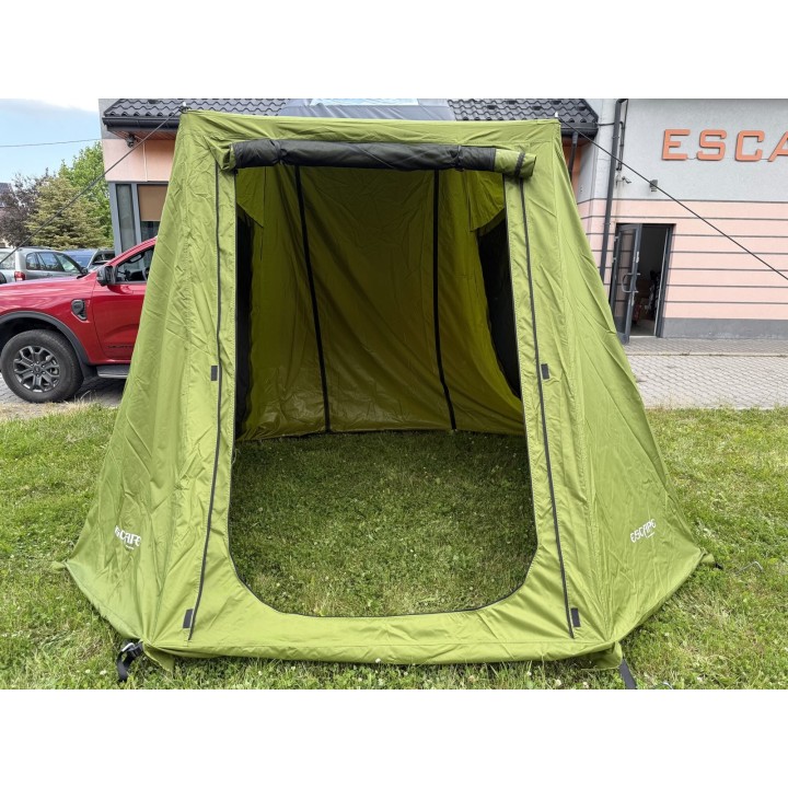 Przedsionek do namiotu dachowego Escape HYBRID 160 cm Zielony - ujęcie 6