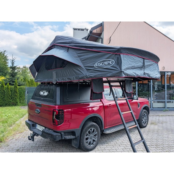 Namiot dachowy Escape INDIANA 160 cm LONG szary | Szekla4x4