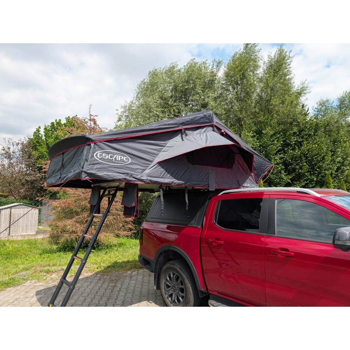 Namiot dachowy Escape INDIANA 160 cm LONG szary | Szekla4x4