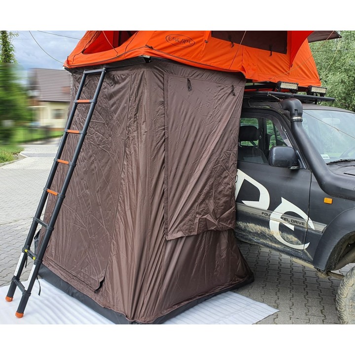 Przedsionek do namiotu ALASKA 160 cm (wersja krótka) Brązowy