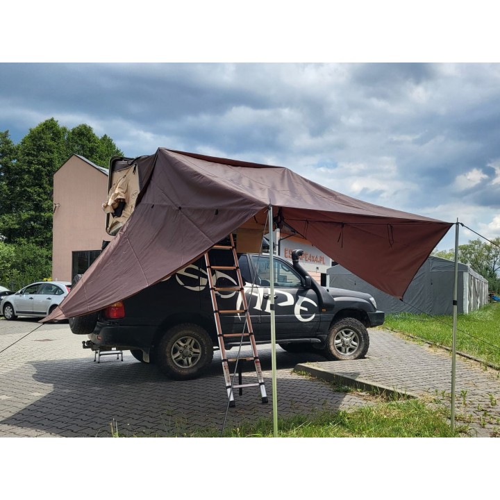 Zadaszenie do namiotu dachowego Escape VARIO 210 cm Brązowe