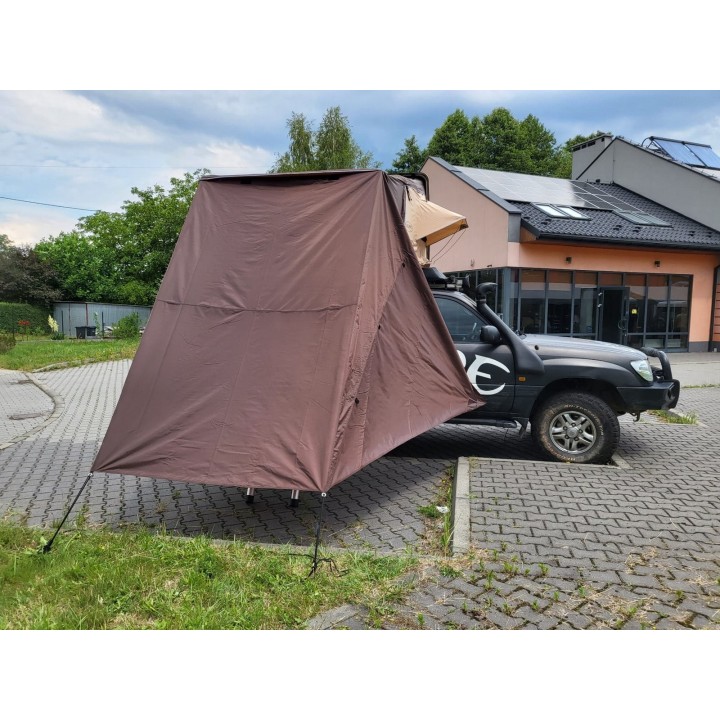 Zadaszenie do namiotu dachowego Escape VARIO 210 cm Brązowe