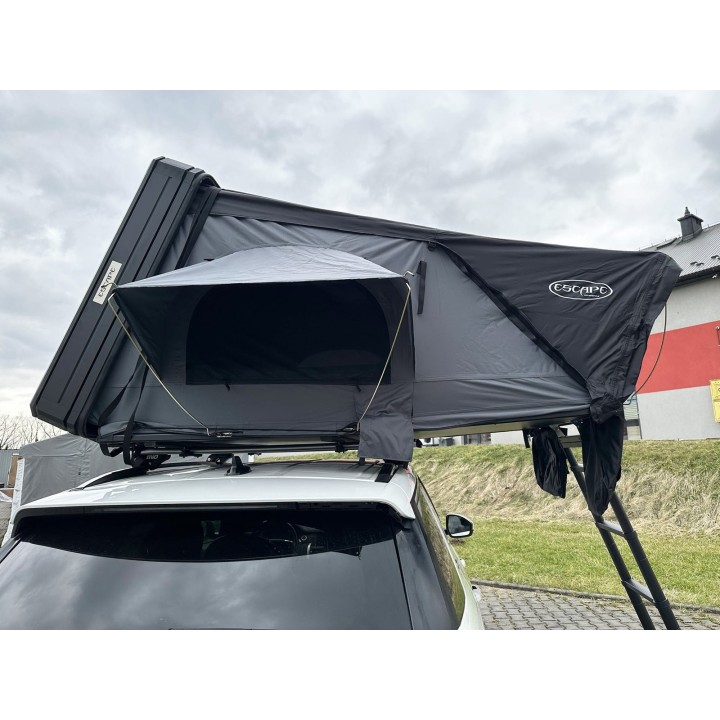 Escape VIGO 190 cm szary – namiot dachowy | Szekla4x4
