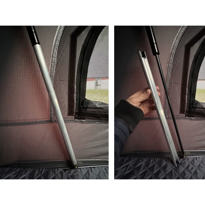 Escape VIGO 190 cm szary – namiot dachowy | Szekla4x4