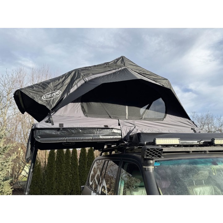 Escape HYBRID 160 cm szary – namiot dachowy | Szekla4x4