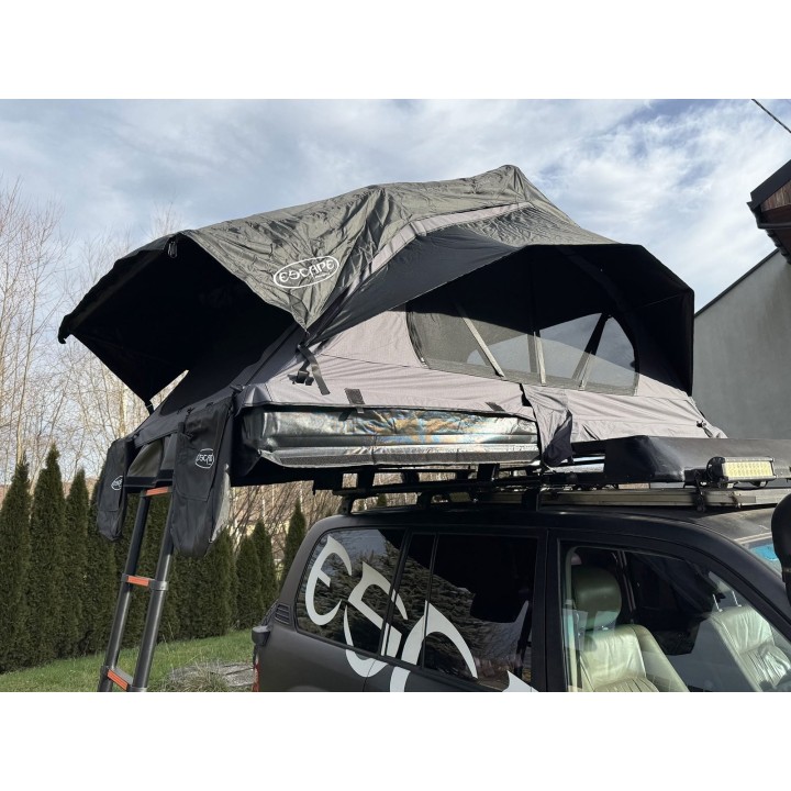 Escape HYBRID 160 cm szary – namiot dachowy | Szekla4x4