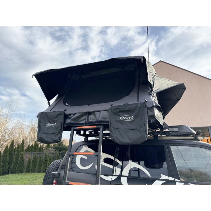 Escape HYBRID 160 cm szary – namiot dachowy | Szekla4x4