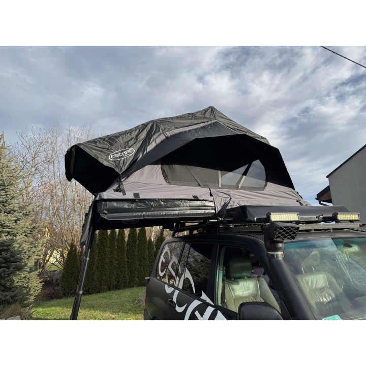 Escape HYBRID 160 cm szary – namiot dachowy | Szekla4x4