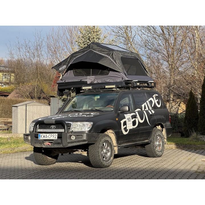 Escape HYBRID 160 cm szary – namiot dachowy | Szekla4x4