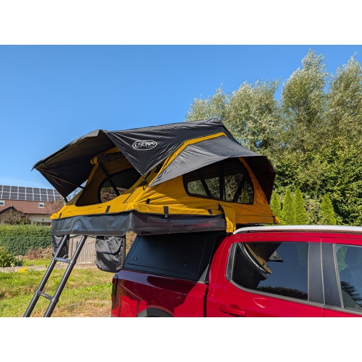 Escape HYBRID 190 cm piaskowy – namiot dachowy | Szekla4x4