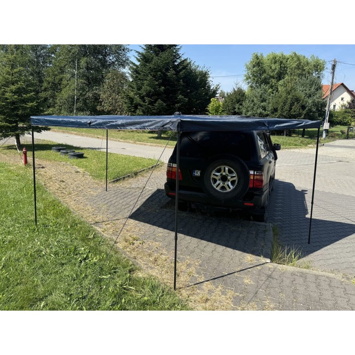 Zadaszenie FOX HD 270° 2m z oświetleniem LED str. kierowcy Granatowe Escape - ujęcie 18