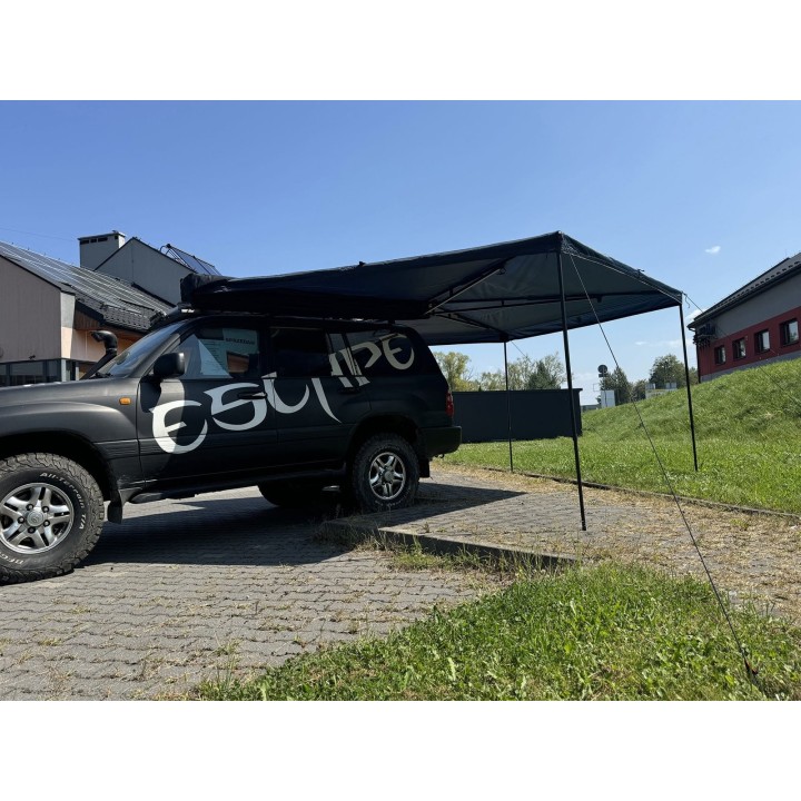 Zadaszenie FOX HD 270° 2m z oświetleniem LED str. kierowcy Granatowe Escape - ujęcie 21