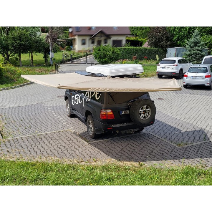 Zadaszenie FOX HD 2 m, kierowca piaskowe | Szekla4x4