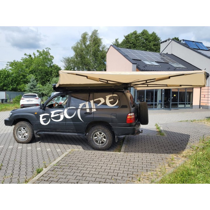 Zadaszenie FOX HD 2 m, kierowca piaskowe | Szekla4x4