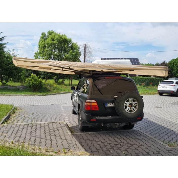 Zadaszenie FOX HD 2 m, kierowca piaskowe | Szekla4x4