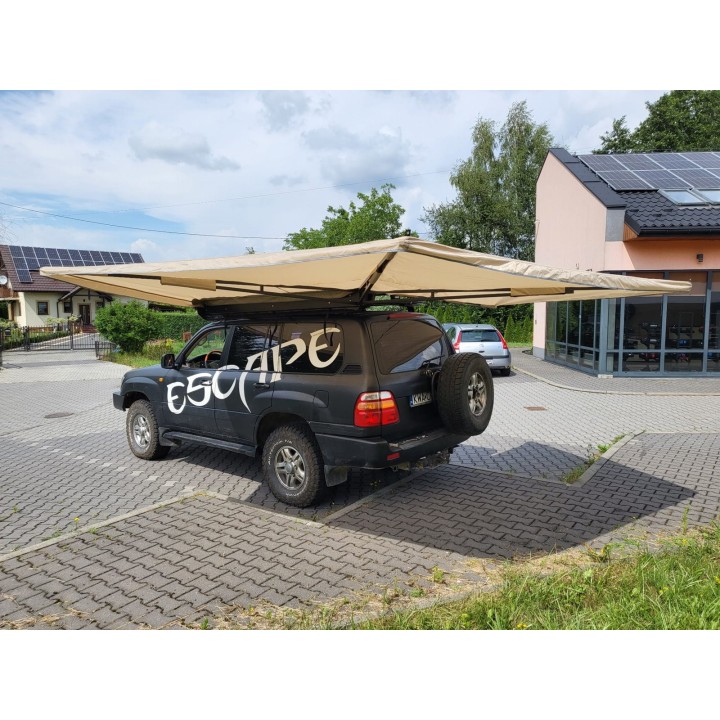 Zadaszenie FOX HD 2 m, pasażer piaskowe – Escape | Szekla4x4