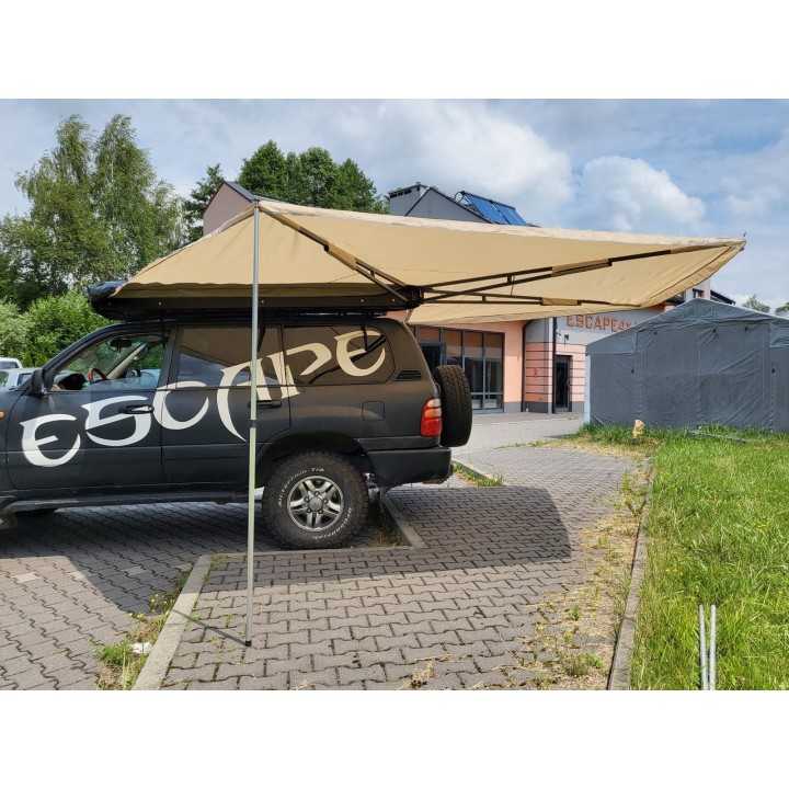 Zadaszenie FOX HD 2 m, pasażer piaskowe – Escape | Szekla4x4