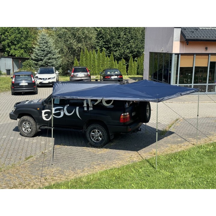 Zadaszenie FOX na stronę kierowcy 2,5m Granatowe Escape - ujęcie 5