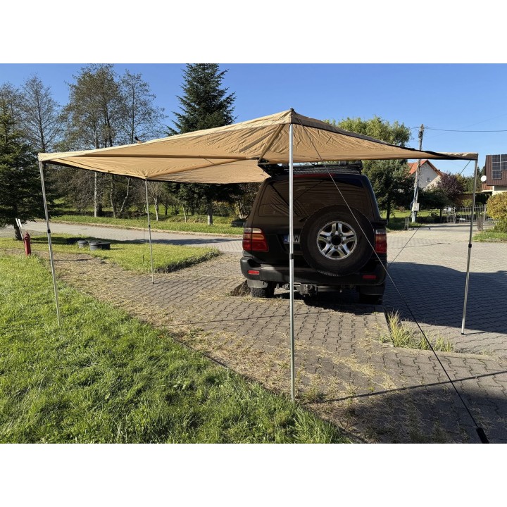 Zadaszenie FOX 2 m, kierowca piaskowe – Escape | Szekla4x4