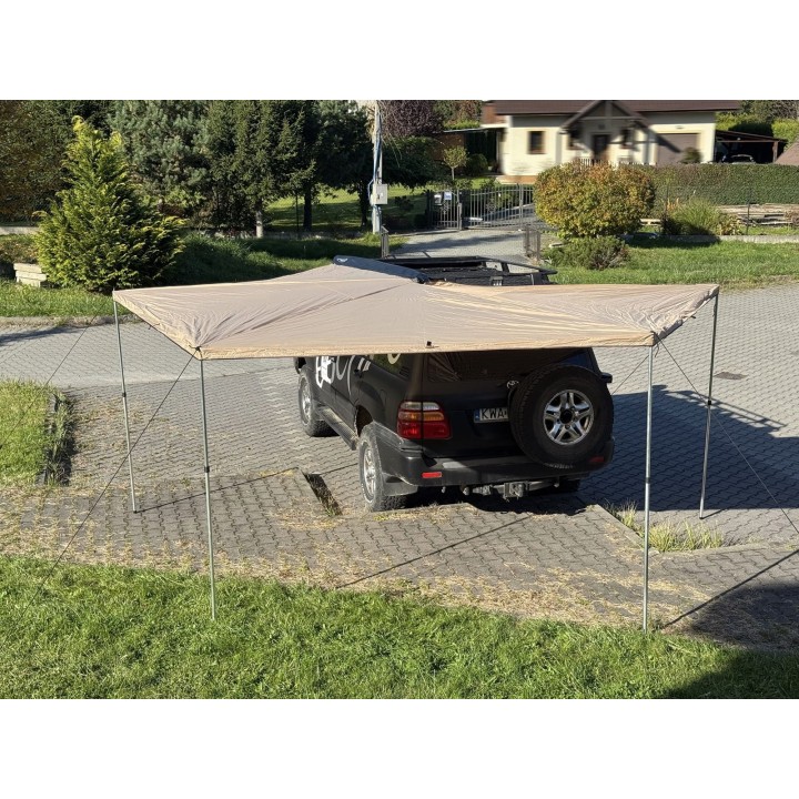 Zadaszenie FOX 2,5 m, kierowca piaskowe – Escape | Szekla4x4