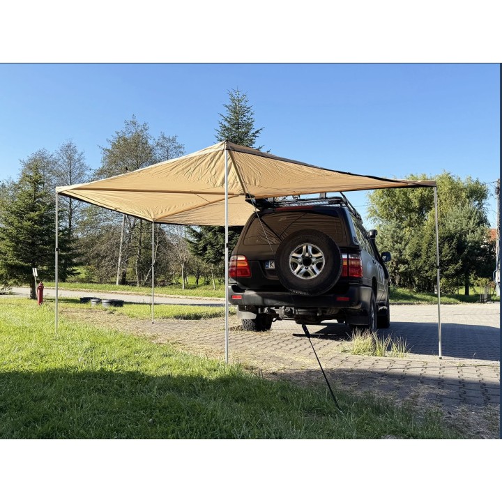Zadaszenie FOX 2,5 m, kierowca piaskowe – Escape | Szekla4x4