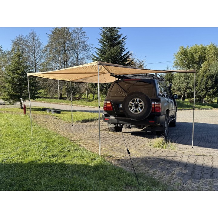Zadaszenie FOX 2,5 m, kierowca piaskowe – Escape | Szekla4x4