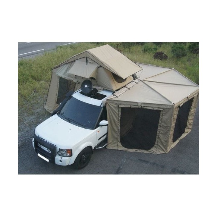 Ściany do zadaszenia FOX 2,5 m piaskowe – Escape | Szekla4x4