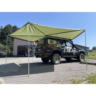 Zadaszenie FOX 2 m, pasażer zielone – Escape | Szekla4x4