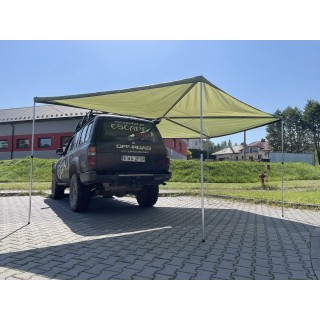Zadaszenie FOX 2 m, pasażer zielone – Escape | Szekla4x4