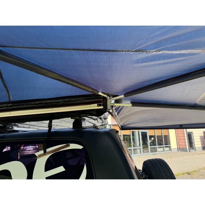 Zadaszenie FOX 2 m, kierowca granatowe – Escape | Szekla4x4