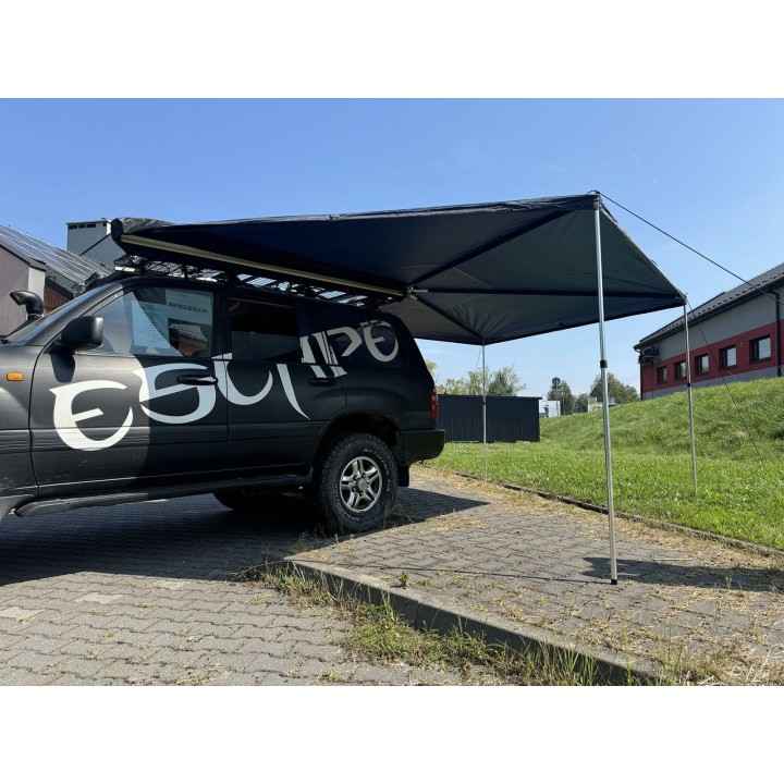 Zadaszenie FOX 2 m, kierowca granatowe – Escape | Szekla4x4