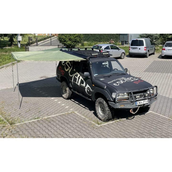 Zadaszenie FOX 2 m, pasażer zielone – Escape | Szekla4x4