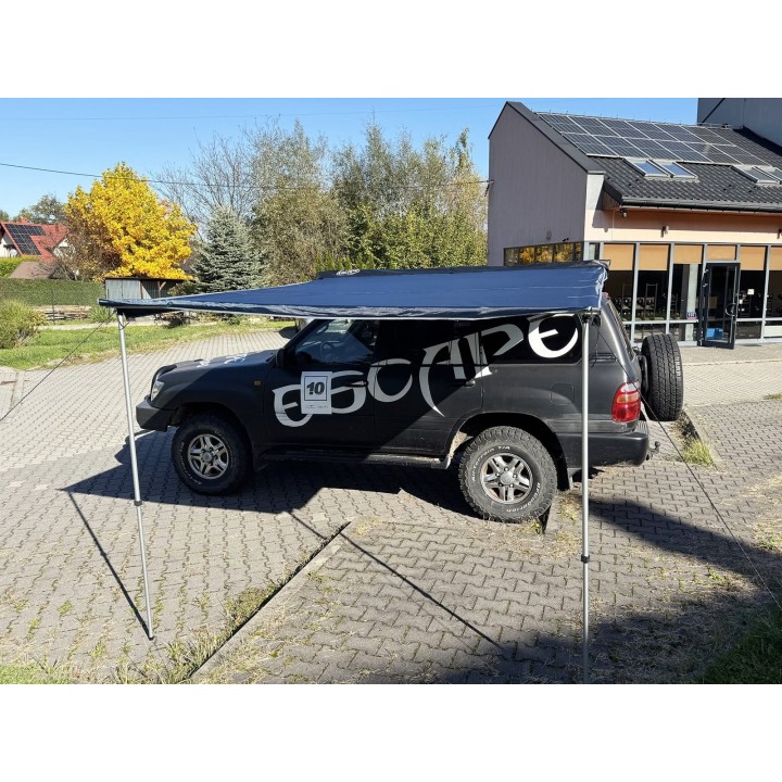 Markiza Escape 2,5 × 2,5 m granatowe – Escape | Szekla4x4