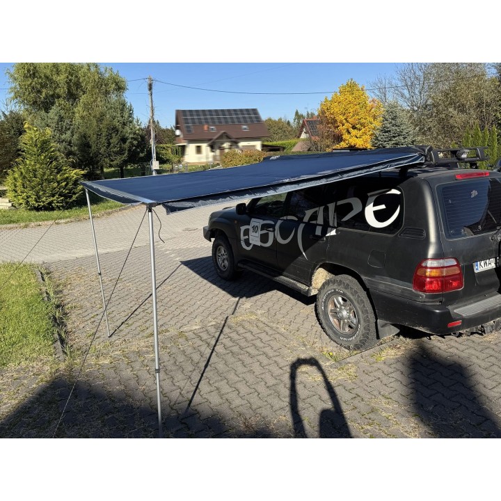Markiza Escape 2,5 × 2,5 m granatowe – Escape | Szekla4x4