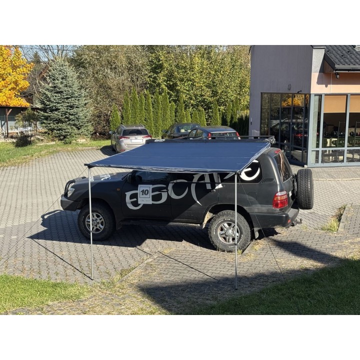 Markiza Escape 2,5 × 2,5 m granatowe – Escape | Szekla4x4