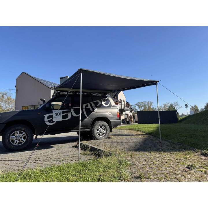 Markiza Escape 2,5 × 2,5 m granatowe – Escape | Szekla4x4