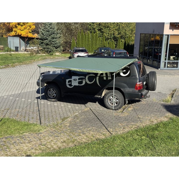 Markiza Escape 2,5 × 3 m zielone – Escape | Szekla4x4