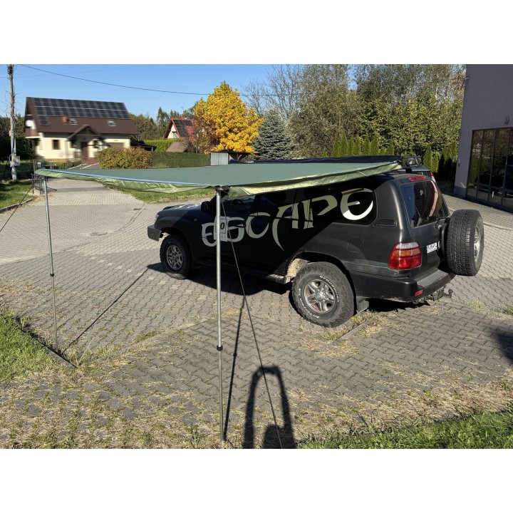 Markiza Escape 2,5 × 3 m zielone – Escape | Szekla4x4